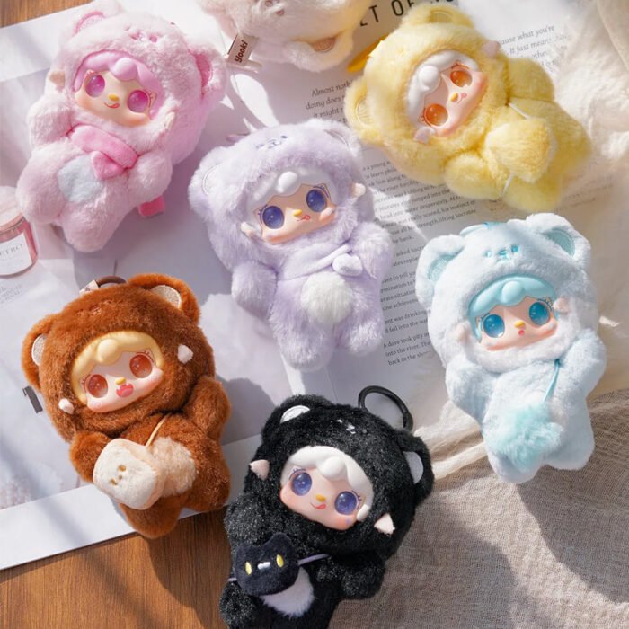 YOOKI V4 Plush Take A Bite Of The Bear Plush Series Blind Box - 图片 2