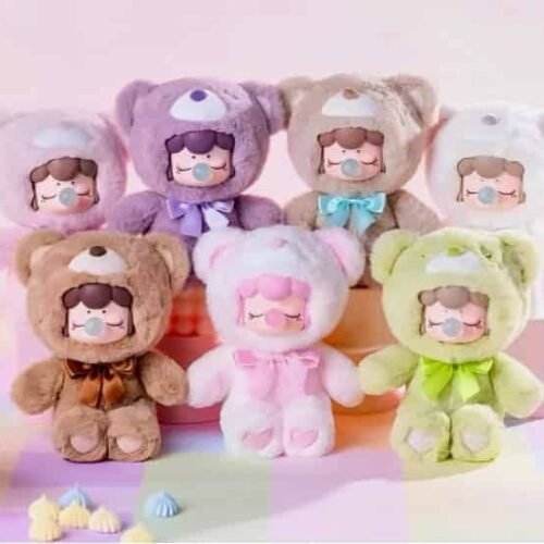 Nanci Chocolate Colorful Plush Bear Series